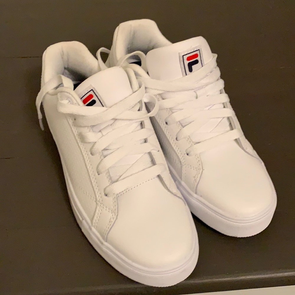 Fila white sneakers
